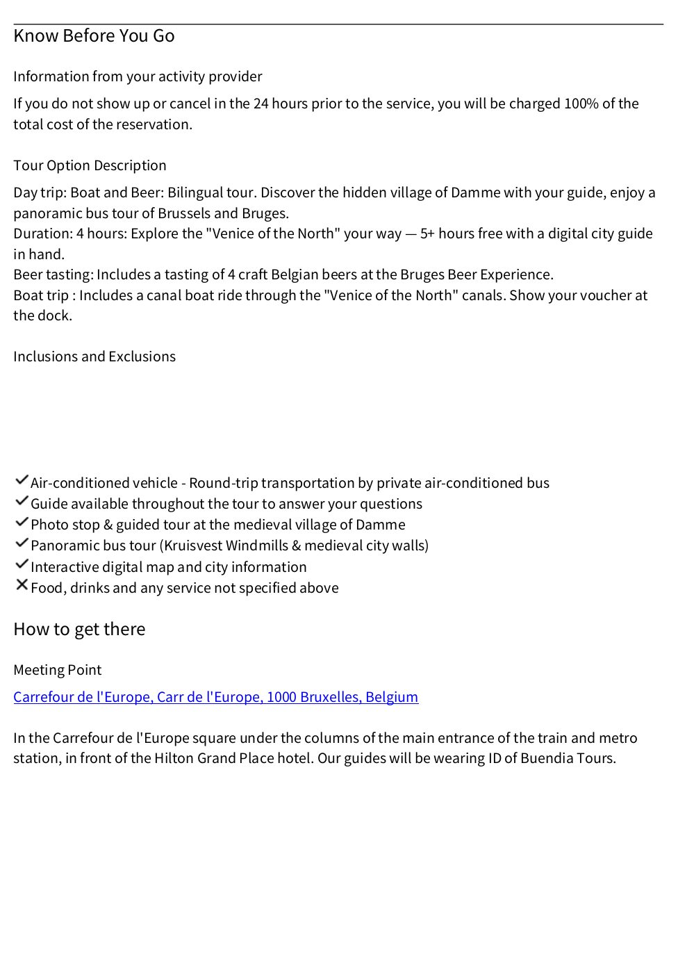 Damme & Bruges Day Trip - page 3