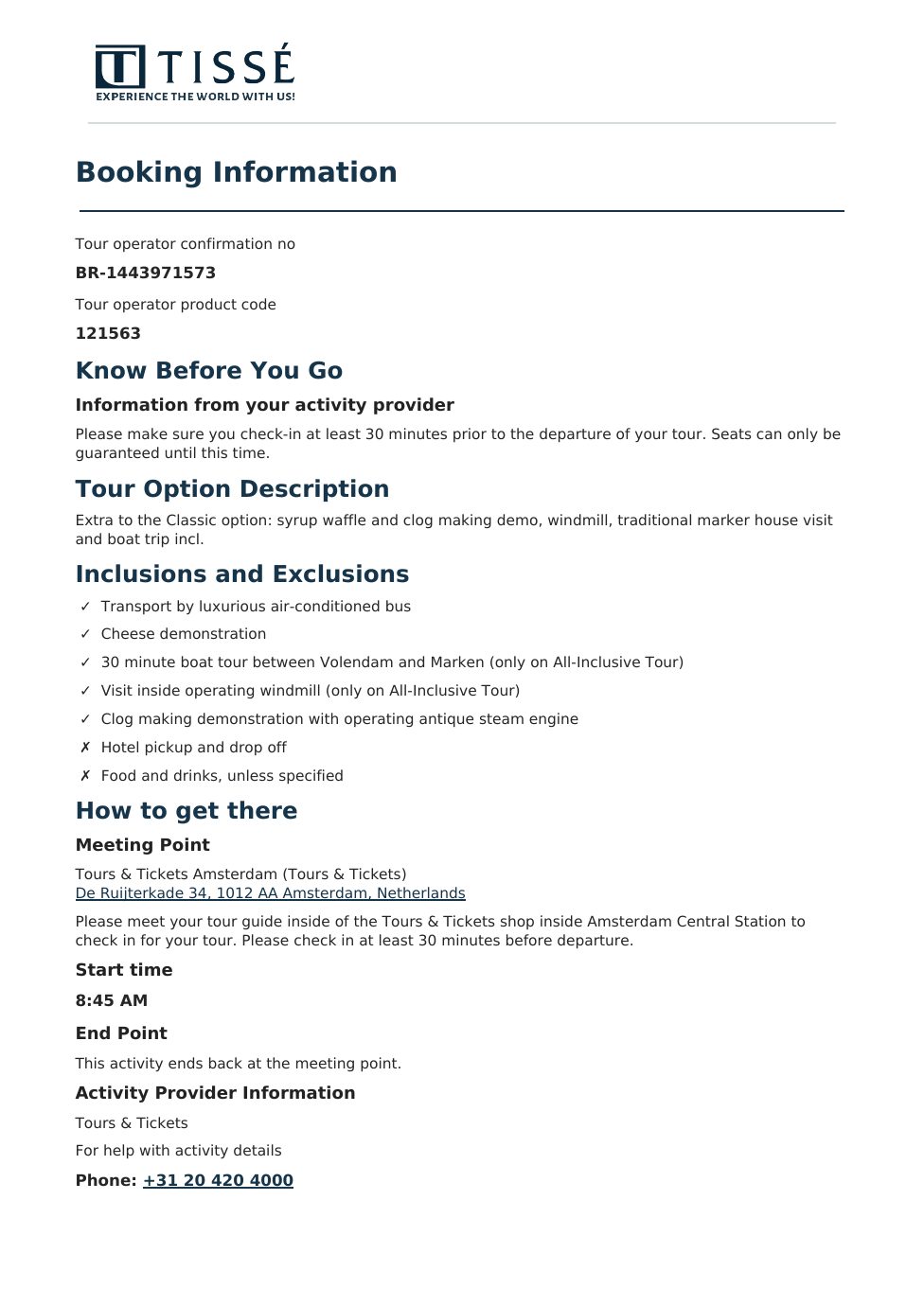 Zaanse Schans, Volendam & Marken - page 3